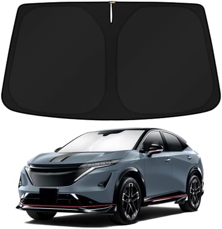 KUST Windshield Sun Shade for 2023-2024 2025 Nissan Ariya EV SUV Accessories Custom Fit Sunshade Sun Visor Protector Foldable Blocks UV Rays Keep Your Car Cooler by KUST