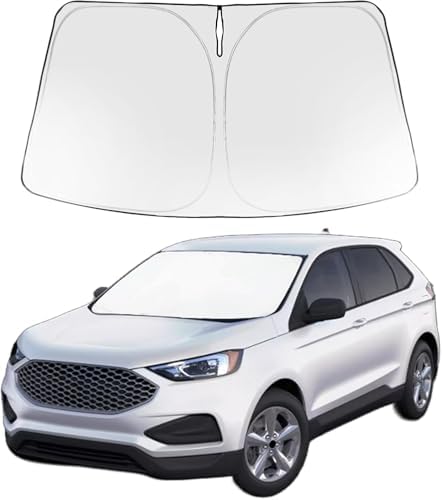 Proadsy Custom Fit 2015-2025 Ford Edge Windshield Sun Shade, Blocks Heat by Proadsy