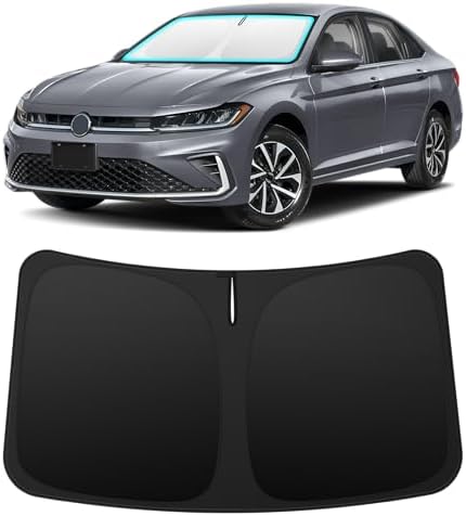 INSAUTO Custom Fit Windshield Sun Shade for Volkswagen/VW Jetta 2019-2026 by INSAUTO