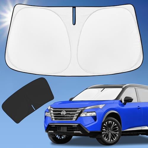 for Nissan Rogue 2021-2025 2026 Sun Shade Sunshade Windshield Cover by ZOIBVCARSUNSHADE