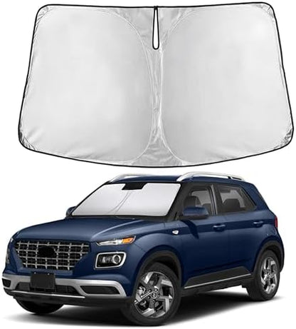 EcoNour Windshield Sunshade Compatible for Hyundai Venue 2020-2024 2025 by EcoNour