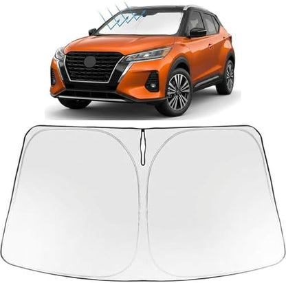 Proadsy Custom Fit 2025-2026 Nissan Kicks Windshield Sun Shade, Blocks Heat by Proadsy