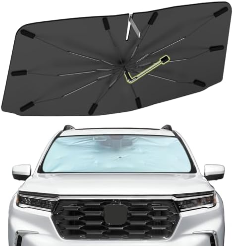 Windshield Sun Shade Umbrella for Honda Pilot 2016-2025 Front Window by Visufy