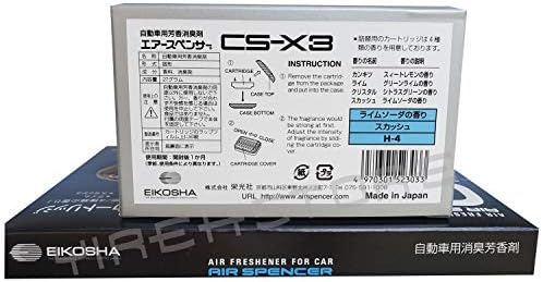 CSX3 fresh Squash scent 1 Unit and 10 Refill Cartridges CS-X3 Bundle Car Air Freshener - Image 5