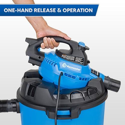 Vacmaster Blue Line 12-Gallon* 5 Peak HP† Wet/Dry Vacuum with Detachable Blower VBV1210 - Image 3