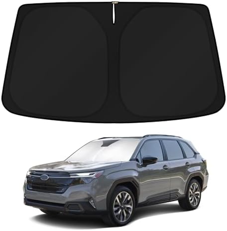 KUST Windshield Sun Shade for 2025 2026 Subaru Forester Accessories Custom Fit Full Covered Sunshade Block UV Rays Keep Your Car Cooler by KUST
