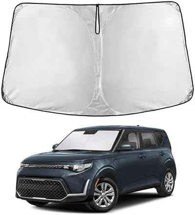 EcoNour Windshield Sunshade Compatible for Kia Soul 2020-2024 2025 2026 by EcoNour