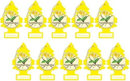 LITTLE TREES Car Air Freshener | Hanging Paper Tree for Home or Car | Vanillaroma | Single Tree per Package - Image 6