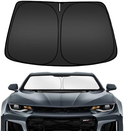 ARISMOTOR Windshield Sun Shade for Ch-evrolet Chevy Camaro 2016-2024 by ARISMOTOR