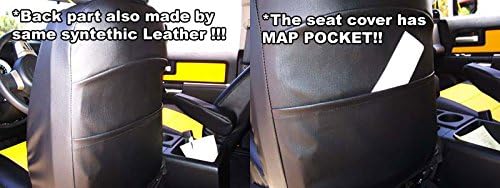 Iggee Beige Artificial Leather Custom Made Original fit Front seat Covers Designed for Porsche Boxster 1997-2004 - Image 2