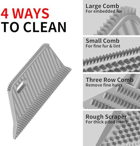 Pet Hair Removal Tool, Pet Hair Remover, Lint Remover 3-Pack - Image 6