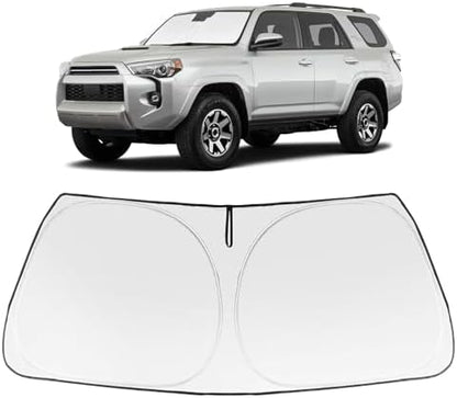 Proadsy Custom Fit Car Windshield Sun Shade for 2010-2025 Toyota 4Runner by Proadsy