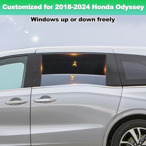 Odyssey Window Shades 2018-2024, Rear Side Mesh, 2PCS - Image 4