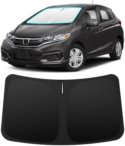 INSAUTO Custom Fit Windshield Sun Shade for Honda Fit 2007-2020 by INSAUTO