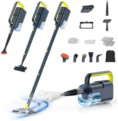Steam Cleaner, 10-in-1 Detachable Handheld Steam Mop for Multi-Surface by LABIGO