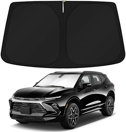 KUST Windshield Sun Shade for 2024 2025 2026 Chevrolet Chevy Blazer EV & 2024 2025 2026 Honda Prologue & 2025 2026 Acura ADX (NOT for Chevy Blazer) Accessories Custom Fit Sunshade Sun Visor by KUST