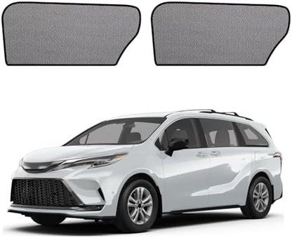 Sienna Window Shades 2021-2025, Rear Side Mesh, 2PCS by KOCZIL