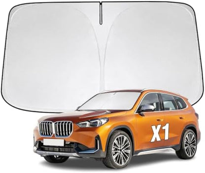Windshield Sun Shade for BMW X1 2023-2026 Sunshade by YIZHUOMY