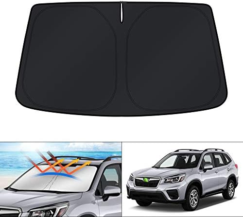 KUST Windshield Sun Shade for 2019-2025 2026 Subaru Forester Accessories, Custom Fit SUV Car Front Sunshade Window Sun Visor Protector Foldable Blocks UV Rays Keep Your Car Cooler by KUST