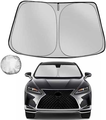 Windshield Sun Shade for 2016-2022 Le-xus RX 350 RX 450h by Fonowka