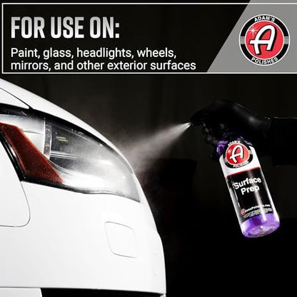 Adam's Polishes Surface Prep (16oz) - A Surface Cleanser Spray for Auto Paint Prep to Apply Any Ceramic Coating, Car Wax, or Spray Sealant | Use After Clay Bar, Car Wash & Orbital Polisher Treatment - Image 7