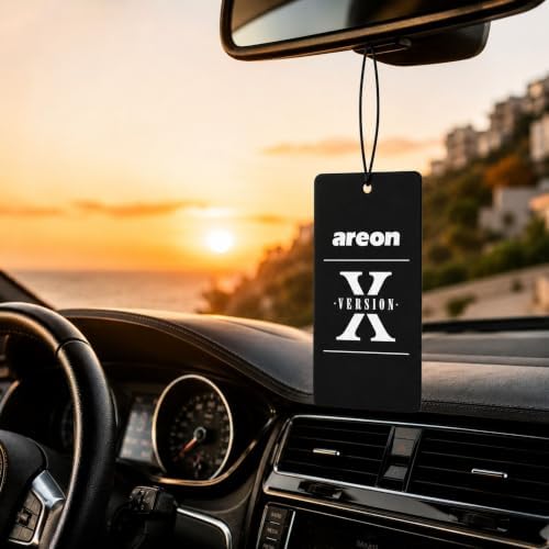 AREON X Version Summer Dream Fresh Paper Hanging Car Air Freshener 12 Pack - Image 2