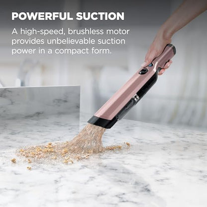 Shark WANDVAC Cordless Hand Vac, Rose Gold, WV201RGBRN - Image 4