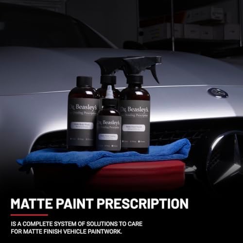 Dr. Beasley's Matte Paint Prescription Detailing Kit with Accessories Included, Designed for Matte Cars and Motorcycles, 100% VOC Free, 2 Years of Protection, 40 Ounce - Image 4