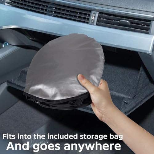 Windshield Sun Shade for 2019-2025 2026 Subaru Forester Sunshades Sun Visor - Image 4