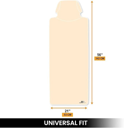Gear Beige Premium Universal Fit Waterproof Stain Resistant Tan Khaki Car Seat Cover Neoprene Non-Slip Bucket Seat Dog Sweat Proof Protector Save Your Leather Cloth Seats Van Truck SUV Sedan - Image 6