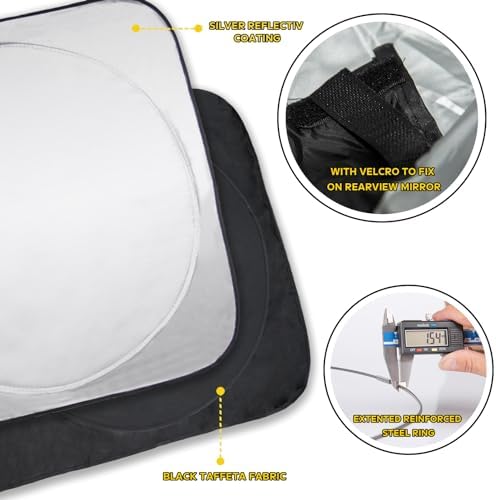 Windshield Sunshade for Ford Transit 2015-2024 2025 2026 Window Shield - Image 5