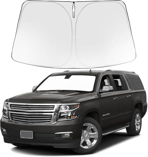 Proadsy Custom Fit Car Windshield Sun Shade for 2015-2020 Chevy Suburban by Proadsy