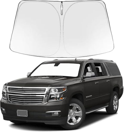 Proadsy Custom Fit Car Windshield Sun Shade for 2015-2020 Chevy Suburban by Proadsy