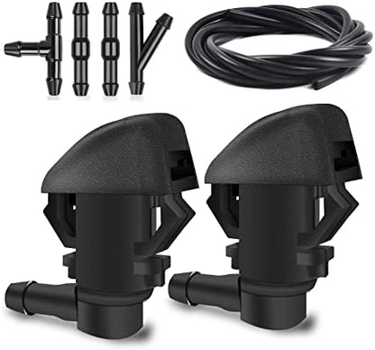 deemars Windshield Washer Nozzles Kit, Front Windshield Spray Nozzles by deemars
