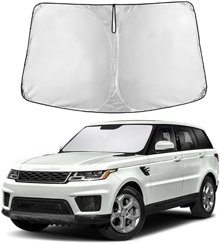 EcoNour Windshield Sunshade for Land Rover Range Rover Sport 2014-2021 2022 by EcoNour