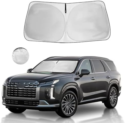 Windshield Sun Shade Sun Visor Accessories for Hyun-dai Palisade 2026-2020 by HOHUIGO