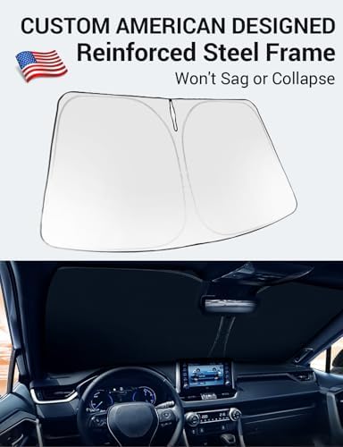 Proadsy Custom Fit 2023-2026 BMW X1 Windshield Sun Shade, Blocks Heat - Image 2