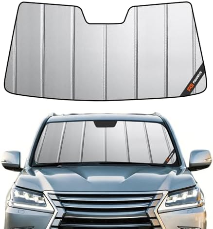 Pigenius Windshield Sunshade for Lexus LX570 2016-2021 Front Window Sun Shade - Safeguard by Pigenius