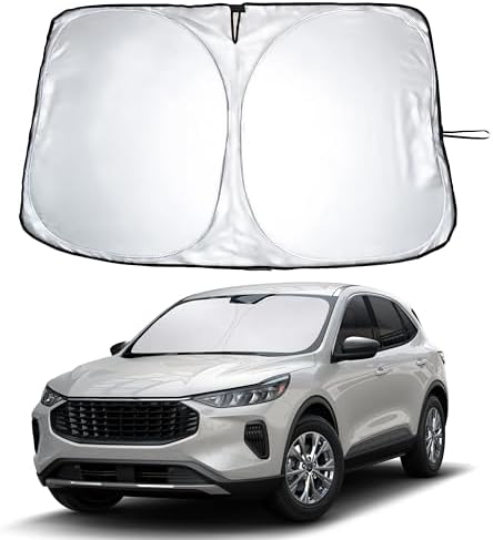 Econour Windshield Sunshade Compatible for Ford Escape 2020-2024 2025 2026 by EcoNour