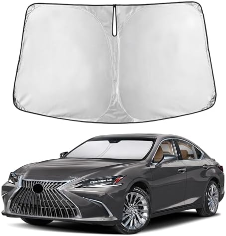 EcoNour Windshield Sunshade Compatible for Lexus ES 2019-2023 2024 2025 by EcoNour