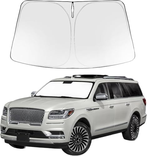 Proadsy Custom Fit Car Windshield Sun Shade for 2018-2024 Lincoln Navigator by Proadsy