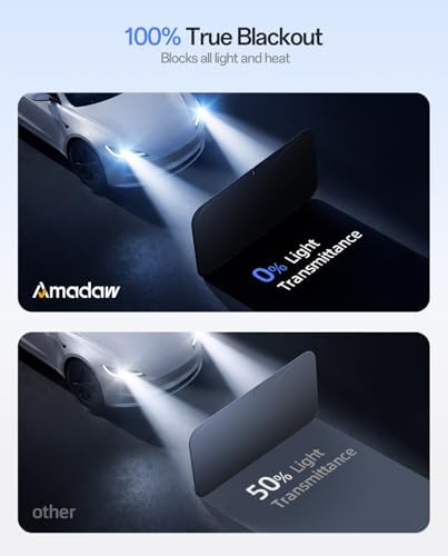 Windshield Sun Shade for Nissan Rogue 2008-2026, Custom Fit Sunshade, 100% UV Block & Heat Insulation, Foldable Car Sunshade with Storage Bag, Protect Interior Accessories - Image 5