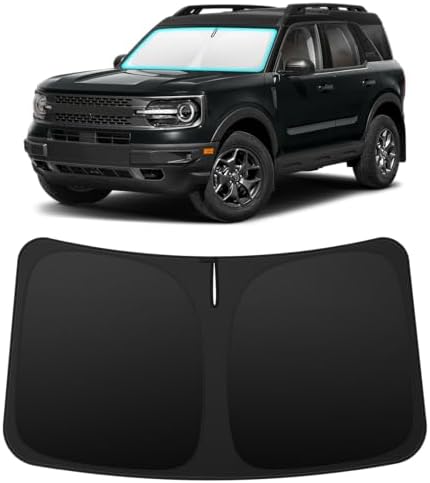 INSAUTO Custom Fit Windshield Sun Shade for Ford Bronco Sport 2021-2026 by INSAUTO