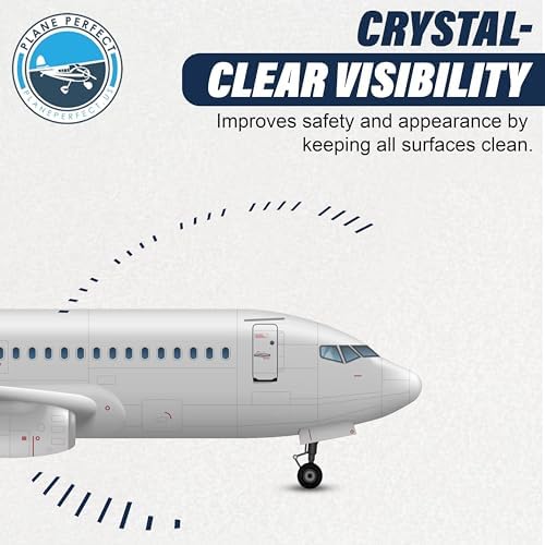 Plane Perfect Eyes Outside Windshield Cleaner - Aviation & Multi Surface Glass, Plastic, Plexiglass - Streak Free, Non Abrasive, Reduces Fog, UV Safe for Airplanes, Cars, Boats & LCD Screens | 16 Oz - Image 6