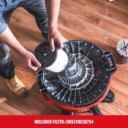 CRAFTSMAN CMXEVBE17594 12 Gallon 6.0 Peak HP Wet Dry Shop Vacuum - Image 5