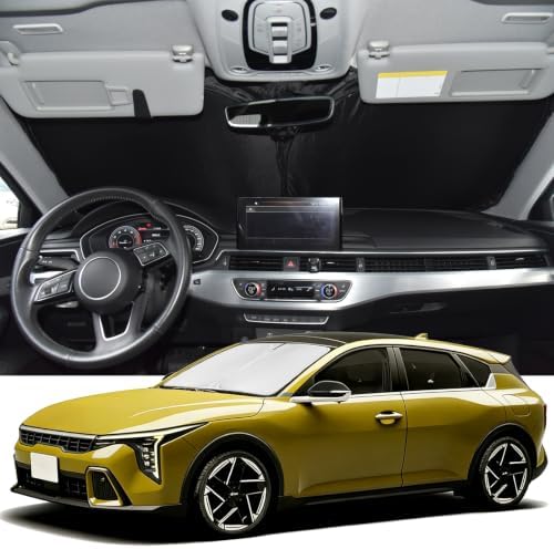 Windshield Sunshade for KIA K4 2025-2026 Sun Shade Upgrade 4 Layers by ZOIBVCARSUNSHADE