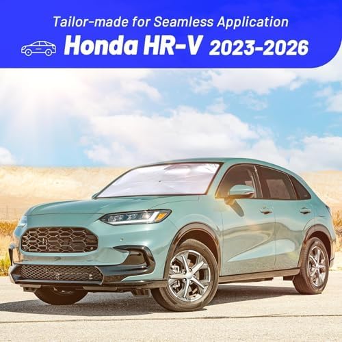 Windshield Sun Shade Umbrella for Honda HR-V 2023-2025 Front Window - Image 3