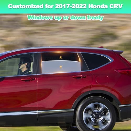 CRV Window Shades 2017-2022, Rear Side Mesh, 2PCS - Image 2