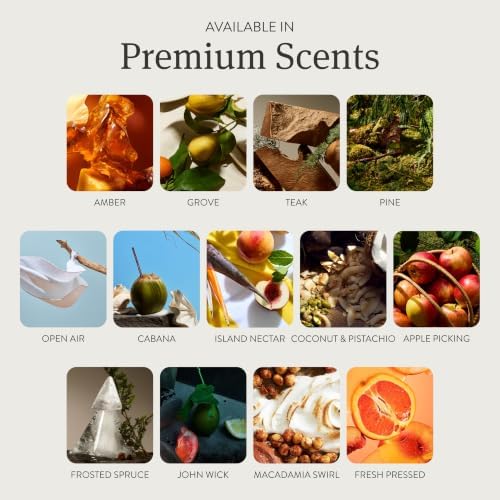 Drift Car Air Freshener - Stone Air Freshener Car Odor Eliminator - Long Lasting Scent - Auto Accessories - Metal Clip - Essential Oils - Clean Ingredients - Open Air Scent Starter Kit - Image 4