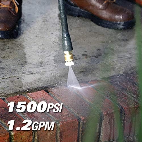 Greenworks 1500 PSI 1.2 GPM Pressure Washer (Upright Hand-Carry) PWMA Certified - Image 2